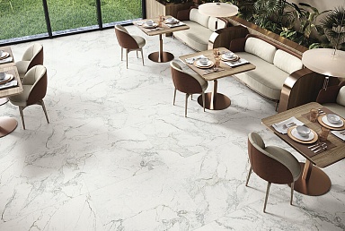 Керамогранит Porcelanite Dos 3302 White Rect. 64x147,5