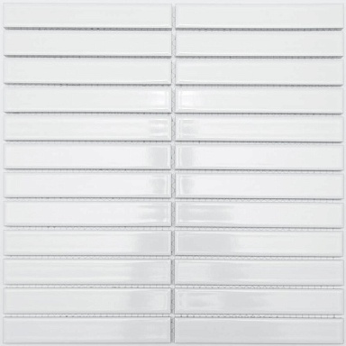 Мозаика NSmosaic P-530 Porcelain series (2.2*14.5) 29.6*30