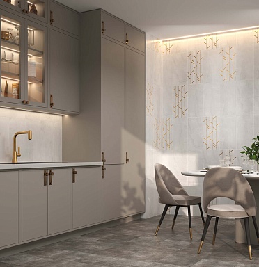 Плитка Axima Бордо серая 250x500