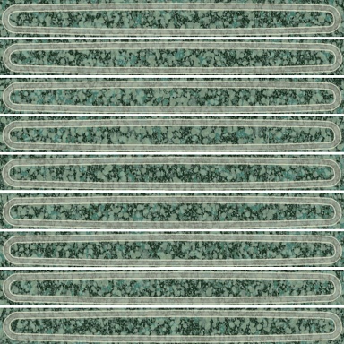 Kerama Marazzi KMD2SOB006BN Декор чипсет Далия зелёный глянцевый 20x20x0,95