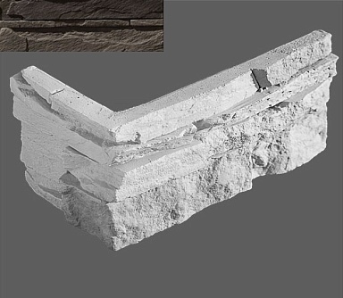 Искусственный камень Leonardo Stone Угловой элемент Луара 740/8,5x10x1,5
