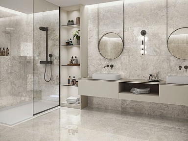 Керамогранит Porcelanite Dos Rapolano 1867 White Rect 100x100