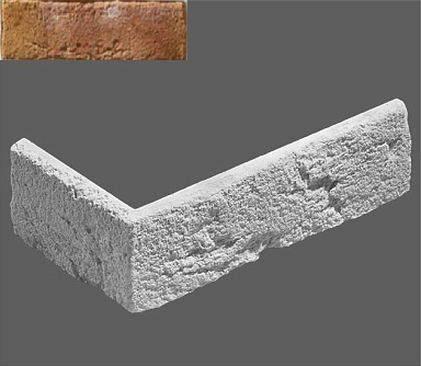 Искусственный камень Leonardo Stone Угловой элемент Дижон 757 22/11x7x1,4