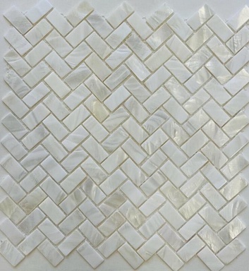 Pixmosaic PIX750 Мозаика из натурального перламутра 15x30 270х295x2