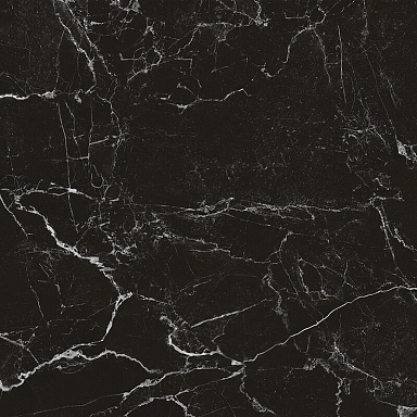 Керамогранит Laparet LP6060G0131R Intense Nero чёрный матовый карвинг 59,5х59,5