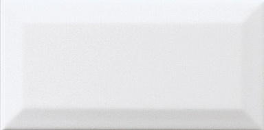 Плитка Adex ADNE2019 BISELADO PB BLANCO Z 7.5X15