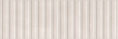 Плитка Eurotile 872 Континуум Айвори рельеф вертикальный 32,5x100
