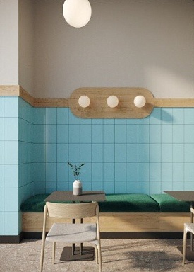 Плитка Pieza Ceramica CL06 Желтая 20x33