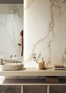Керамогранит Ava Ceramica 163015 Calacatta Oro Lap Ret 120x280