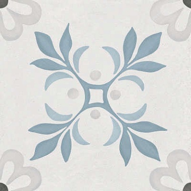 Керамогранит Harmony 3386036518 Sirocco Blue Garden 9mm R10 22.3x22.3