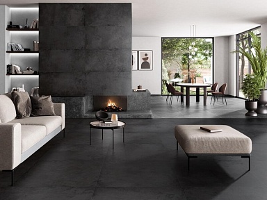 Керамогранит Pamesa Alloy Coal Decorstone 120x120