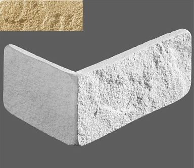 Искусственный камень Leonardo Stone Угловой элемент Монако 050 13,6/27,5x11,5x2