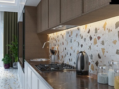 Керамогранит Orinda Terrazzo Glossy 60x120