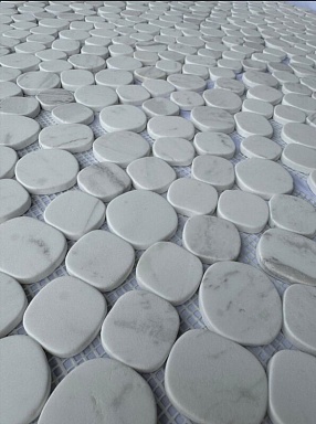 Мозаика Pixmosaic PIX310 Volakas White матовая 300х300x6