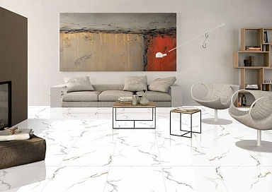 Керамогранит PrimaVera PR124 Kalos Bianco Polished 600x600