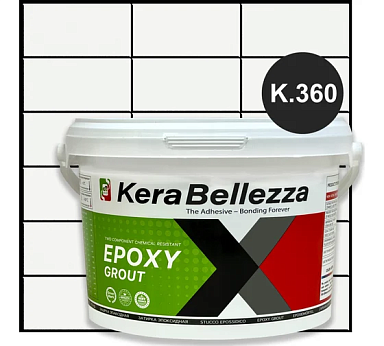 Смеси и затирки Kerabellezza Эпоксидная затирка Design К.360 2 кг