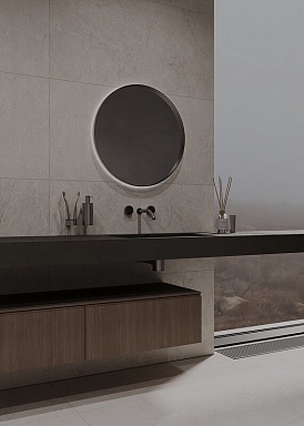 Керамогранит Creto 11013 Kvadro taupe 60х120