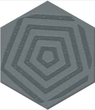 Kerama Marazzi OS/D241/63010 Декор Агуста синий 6х5,2