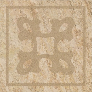 Декоративная вставка Coliseumgres 610090001122 Alpi Beige Tozzetto Celtico 10х10