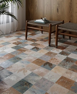 Керамогранит Gayafores Herbal Aqua 33.15x33.15