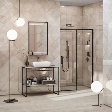 Плитка Kerama Marazzi 5306 Адриатика серый глянцевый 20x20x0,69