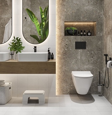 Керамогранит Axima Brisbane серый 600х1200х10