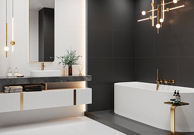 Керамогранит Alma Ceramica GFU04WIN20R Twin Black 60x60