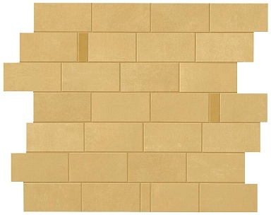 Декор Atlas Concorde Italy 9BMT Boost Pro Mustard Minibrick Pro Yellow 29,7x33,3