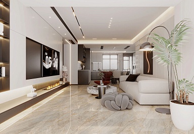 Керамогранит Basconi Home BHW-0044 Brown Marble Polished 600x1200x8