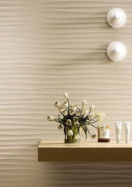 Декор Marazzi Italy MNGC Color Code Bianco Struttura Move 3D satinato 30x60