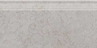 Kerama Marazzi DD205200R/GR Ступень Про Лаймстоун серый натуральный обрезной R10 60х30