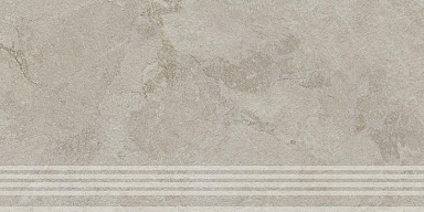 Kerama Marazzi KM6060G1251R8GRF Ступень фронтальная Сплит бежевый светлый матовый обрезной 30x60x0,8