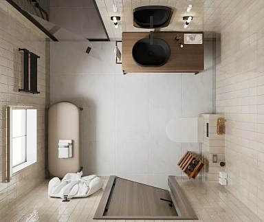 Kerama Marazzi BLE006 Бордюр Багет Гран Пале белый 25х5,5