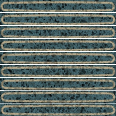 Kerama Marazzi KMD2SOB002BN Декор чипсет Далия бирюзовый тёмный глянцевый 20x20x0,95