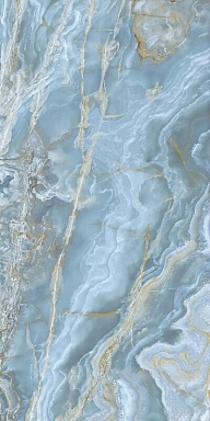 Керамогранит Ava Ceramica 173005 Onice Iride Cobalto Lap Ret 6mm 160x320