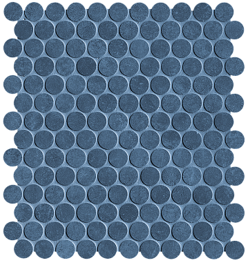 Мозаика FAP Ceramiche fTAW Still Denim Round Mosaico Matt 29,5x32,5