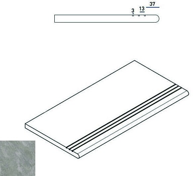 Ступень Italon 620040000063 Climb ROCK GRADINO ROUND GRIP SX 30x60