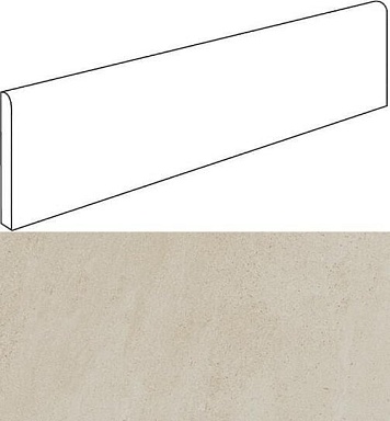 Плинтус Атлас Конкорд Россия 610130002162 Wise Ice Mist Battiscopa 7.2x60