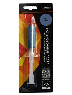 Смеси и затирки Diamant Колеровочная паста 061 Бриз 2.5кг