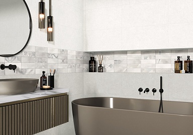 Плитка Alma Ceramica TWA3060MTT17 Муретто рельефная 300x600x7.5