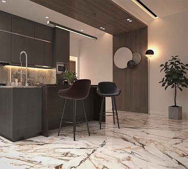 Керамогранит Tile Kraft 8020 Firneza Gold Polished 80*160