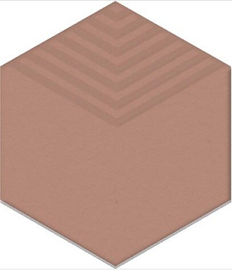 Kerama Marazzi OS/E241/63011 Декор Агуста розовый 6х5,2