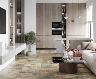 Керамогранит Laparet Oberon Green Cтруктурный 60x120
