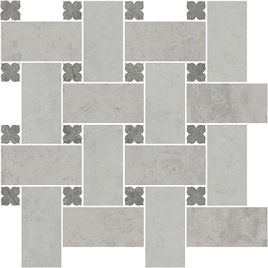 Kerama Marazzi ID161 Декор Риальто 1 наборный матовый 43,5x43,5x0,9