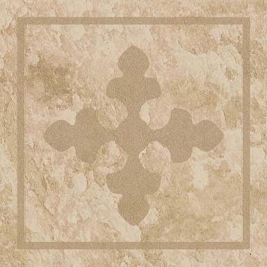 Декоративная вставка Coliseumgres 610090001122 Alpi Beige Tozzetto Celtico 10х10