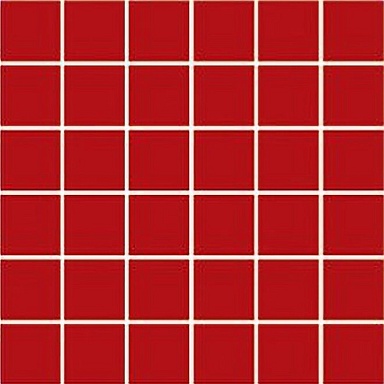 Мозаика Serapool 80055.1 Mosaic Red 5x5 30x30