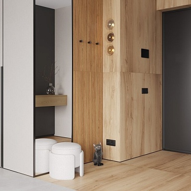 Wood Canarium Almond Stripes Laparet