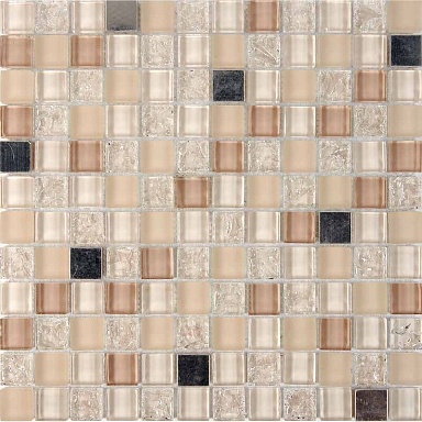 Pixmosaic PIX716 Мозаика из стекла и металла 23x23 300х300x8