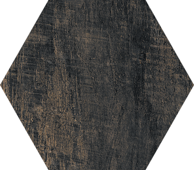 Керамогранит Peronda 26122 INDUSTRY BLACK HEXA/17.5X20