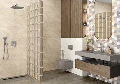 Плитка Alma Ceramica TWA3060SAV47 Savoy рельефная 300x600x7.5